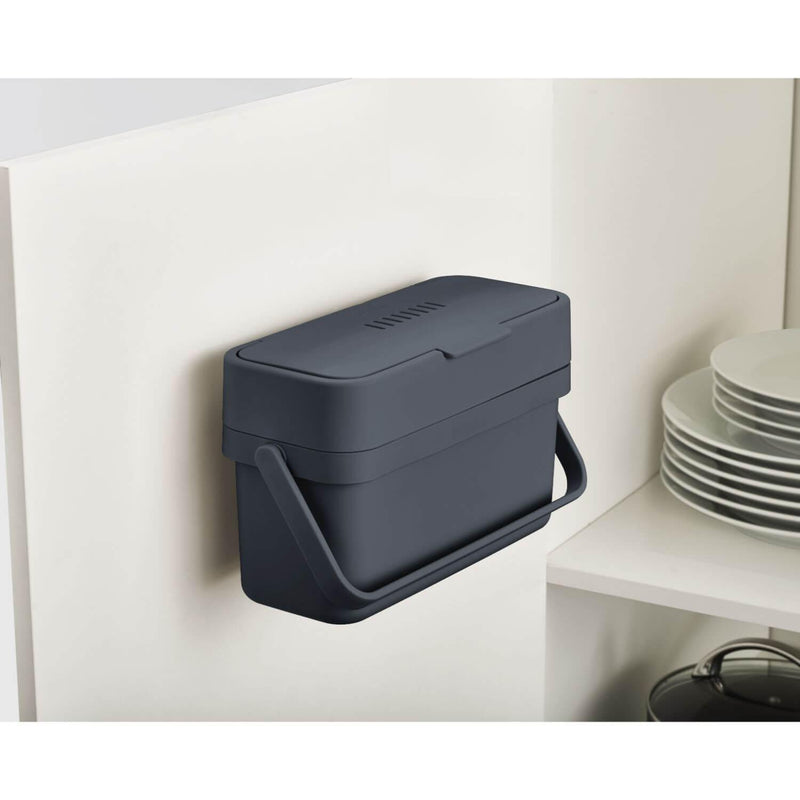 Joseph Joseph Compo 4 Litre Food Waste Caddy - Graphite - Potters Cookshop