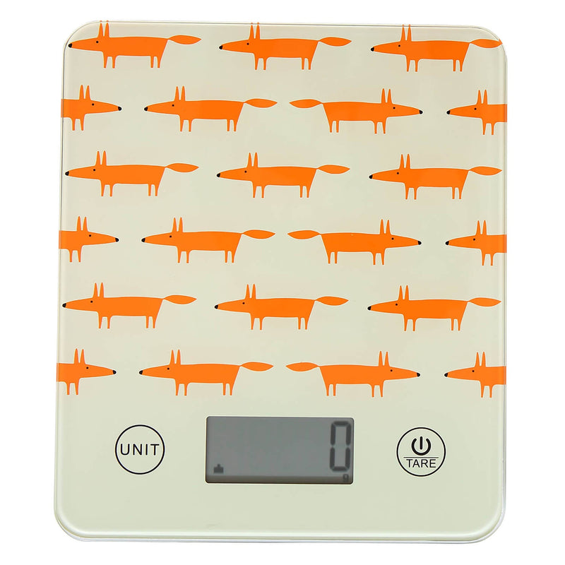 Scion Living Mr Fox Electronic Kitchen Scales - Stone