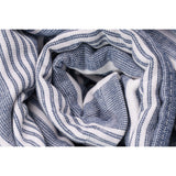Cuisinart Pack of 2 Antimicrobial Professional Fouta Yarn Dye Tea Towel - Blue Stripe