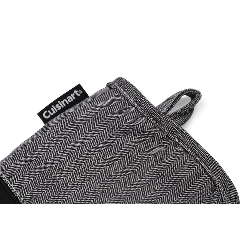 Cuisinart Silicone Oven Mitt - Herringbone Charcoal