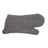 Cuisinart Neoprene Pack of 2 Oven Mitts - Herringbone Charcoal