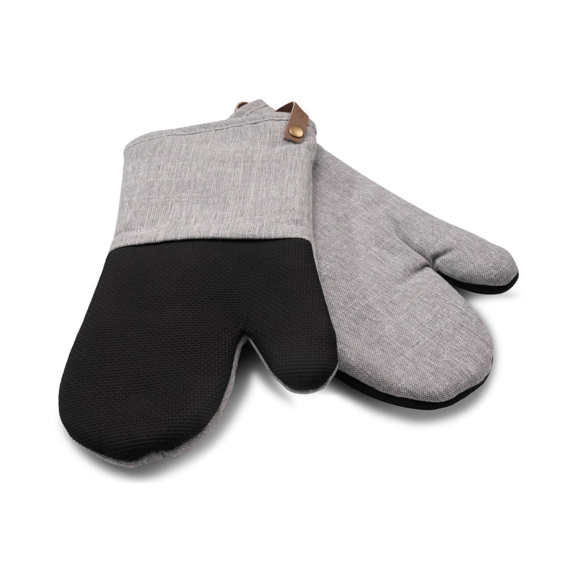 Cuisinart Neoprene Pack of 2 Oven Mitts - Grey