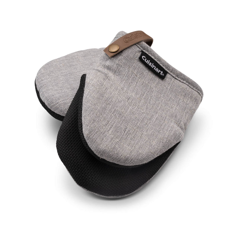 Cuisinart Neoprene Pack of 2 Mini Oven Mitts - Grey