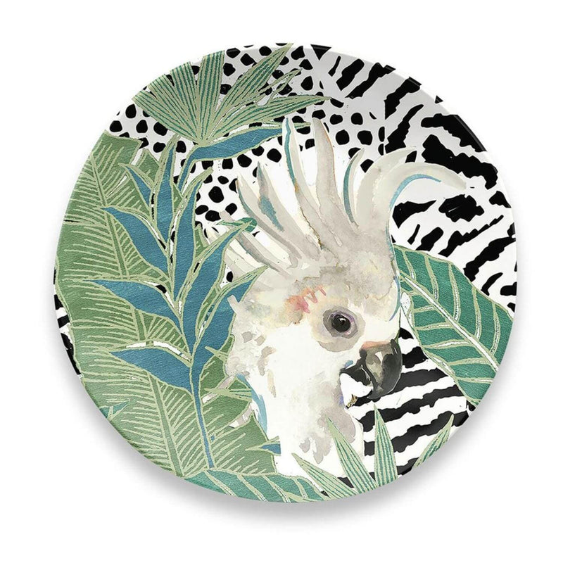 Eddingtons Lush Jungle Side Plate - Cockatoo - Potters Cookshop