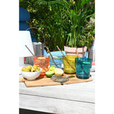 Navigate Summerhouse 4-Piece Set of Stacking Polyester Tumbler Glasses - Riviera