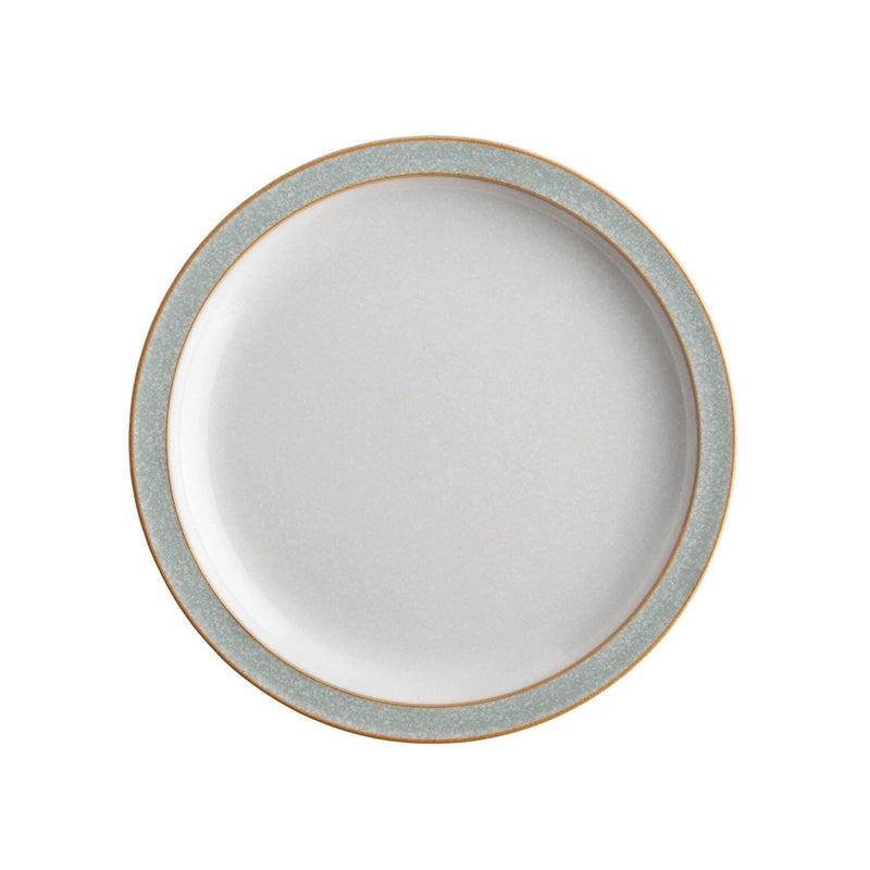 Denby Elements Light Grey Small Plate - 17.5cm - Potters Cookshop