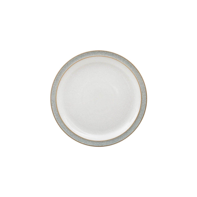 Denby Elements Light Grey Medium Plate - 22cm - Potters Cookshop