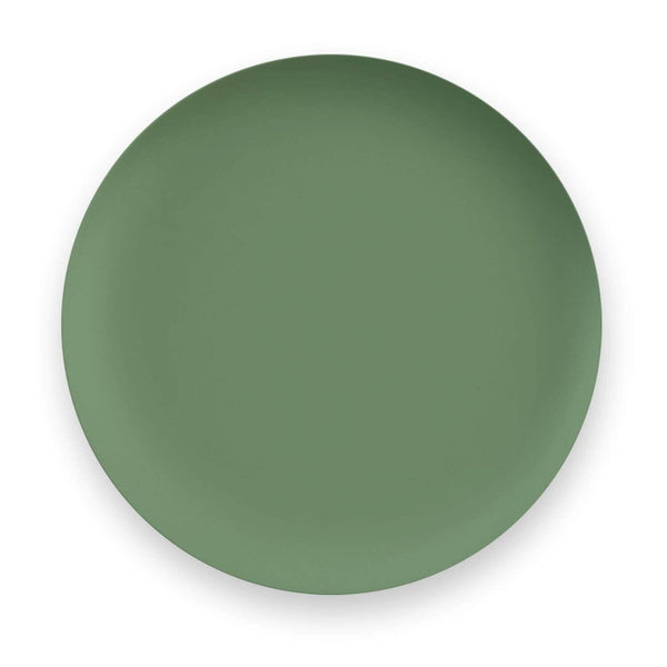 Epicurean Mediterranean Garden Dinner Plate - Turf Green - Potters Cookshop