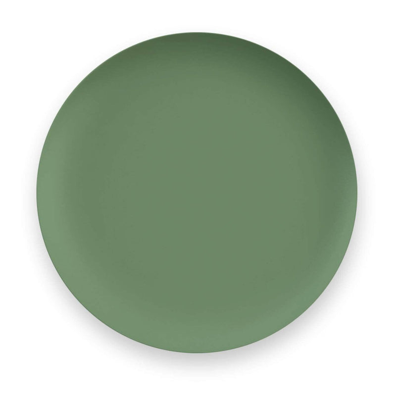 Epicurean Mediterranean Garden Dinner Plate - Turf Green - Potters Cookshop