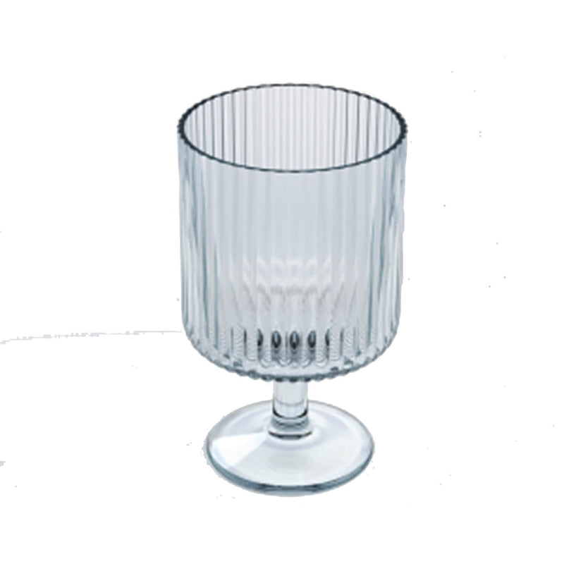 Epicurean Mesa Acrylic Stacking Goblet - Clear