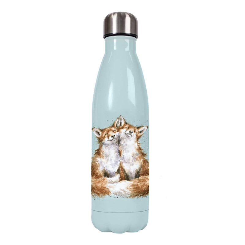 Wrendale Designs 500ml Water Bottle - Contentment Foxes