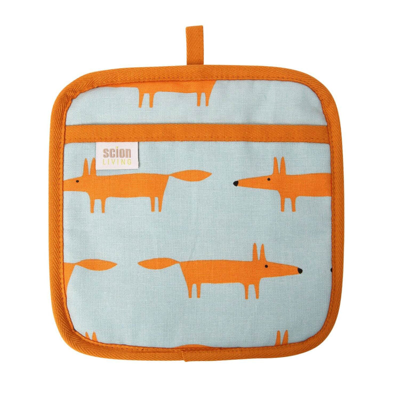Scion Living Mr Fox Pot Holder - Blue