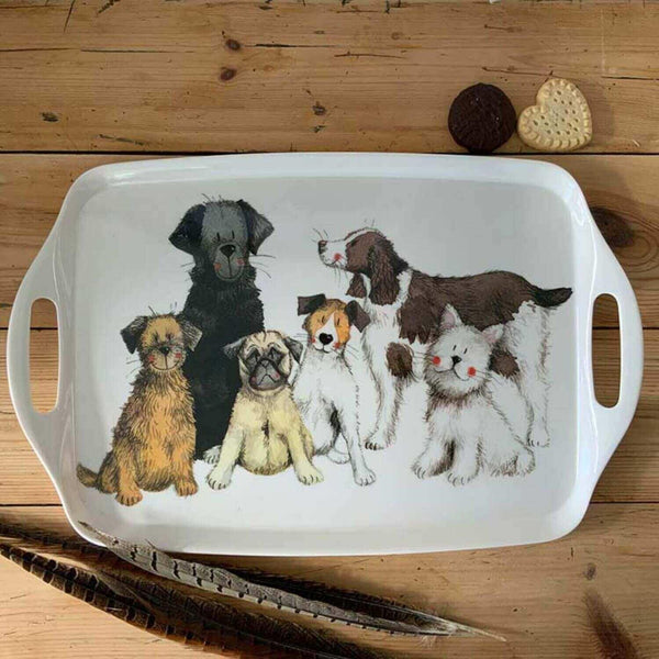 Alex Clark Large Tray - Dogs - Potters Cookshop