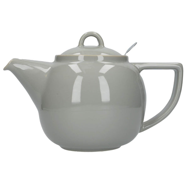 London Pottery Geo Filter 4 Cup Teapot - Cobblestone - Potters Cookshop