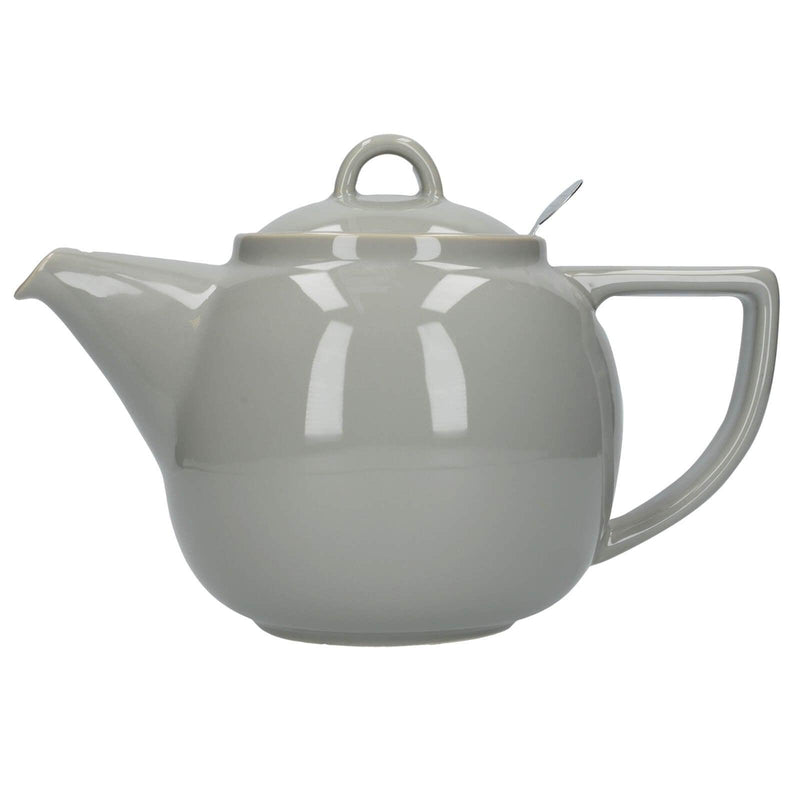London Pottery Geo Filter 2 Cup Teapot - Cobblestone - Potters Cookshop