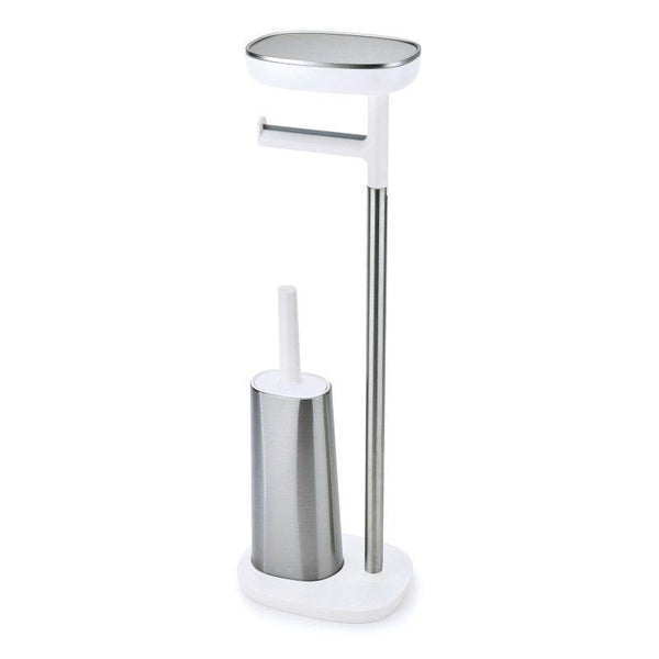 70519 Joseph Joseph EasyStore Plus Standing Steel Toilet Paper Holder - Main