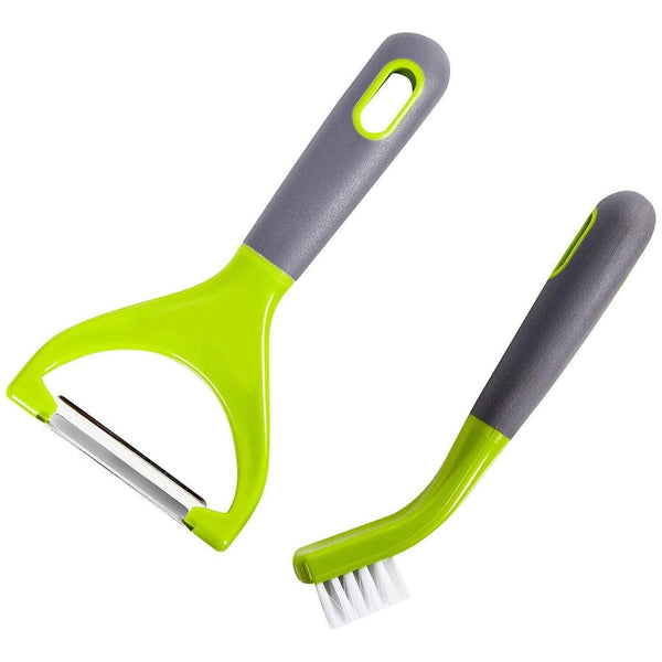 Tower Health Peeler & Brush Set