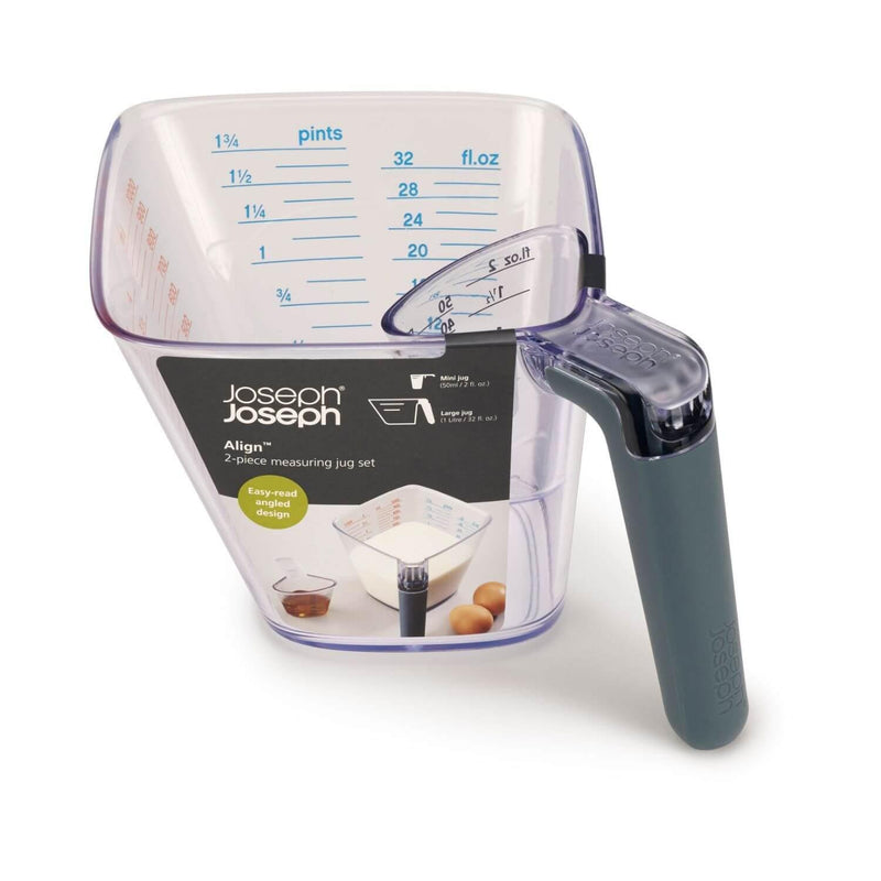 Joseph Joseph Align Easy Read 2 Piece Measuring Jug - Potters Cookshop