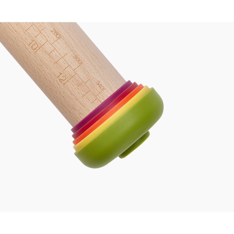 Joseph Joseph Precisionpin Adjustable Rolling Pin - Multi Coloured