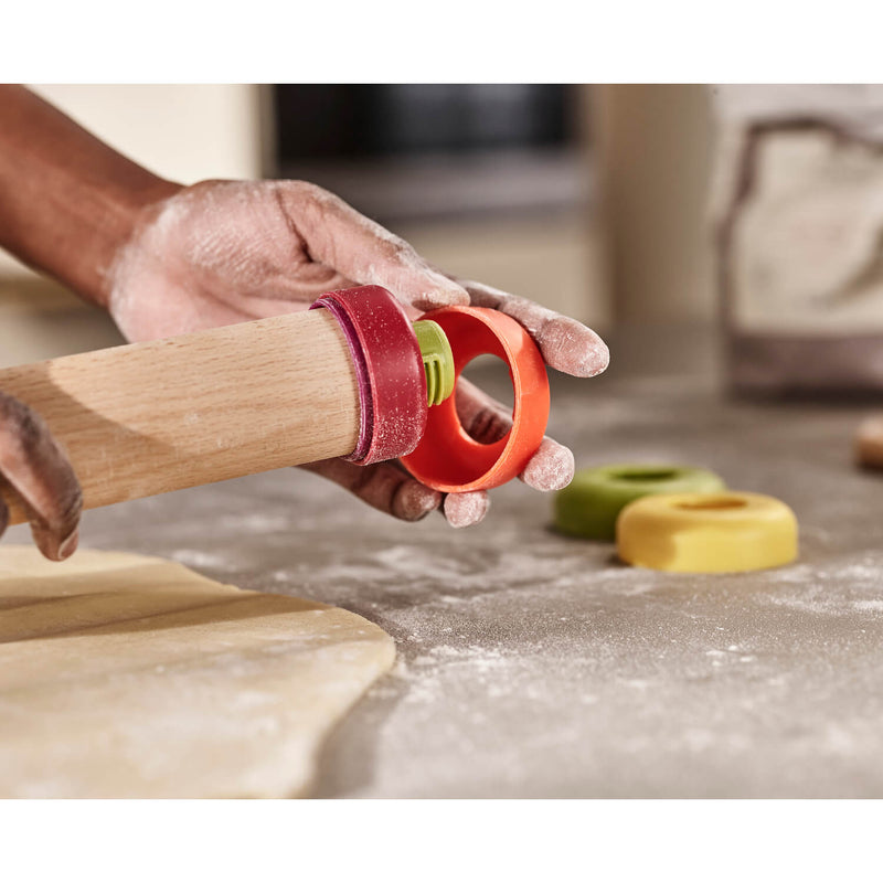 Joseph Joseph Precisionpin Adjustable Rolling Pin - Multi Coloured