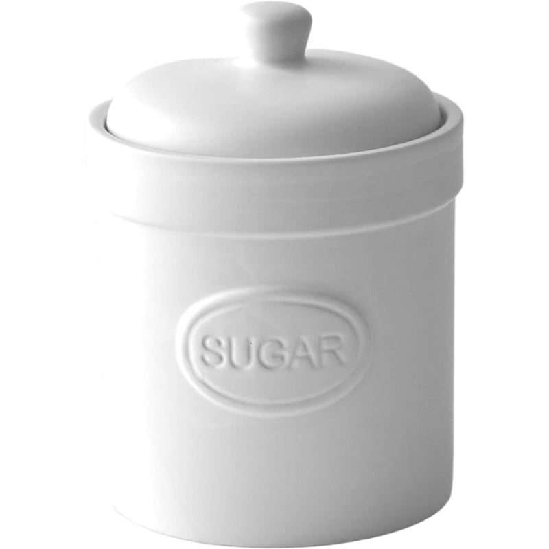 Bia International Sugar Canister - Matte White - Potters Cookshop