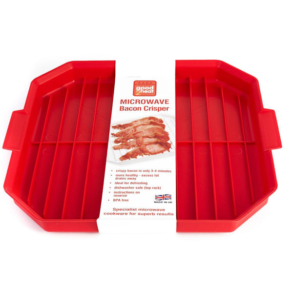 Good 2 Heat Plastic Microwave Bacon Crisper - Potters Cookshop