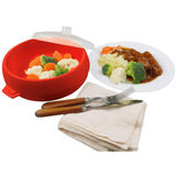 Good 2 Heat Plastic Microwave Steamer - Potters Cookshop