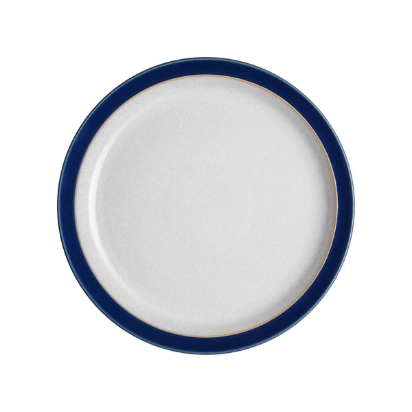 Denby Elements 22cm Medium Plate - Dark Blue