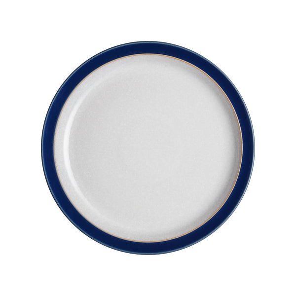 Denby Elements 22cm Medium Plate - Dark Blue