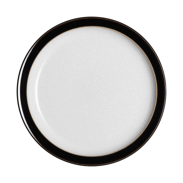 Denby Elements Black Small Plate - 17.5cm - Potters Cookshop