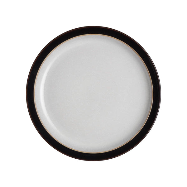 Denby Elements Black Medium Plate - 22cm - Potters Cookshop