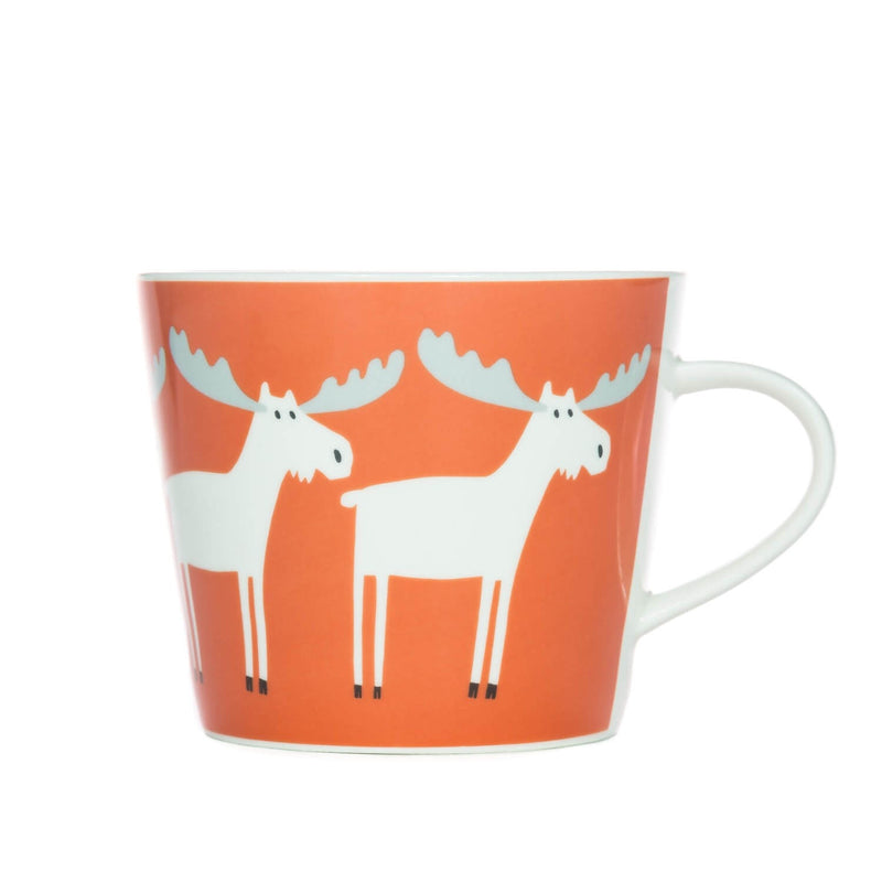 Scion Living Marty Moose 350ml Fine China Mug - Ice & Pimento