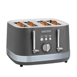 Morphy Richards Illumination Jug Kettle & 4 Slice Toaster Set - Titanium - Potters Cookshop
