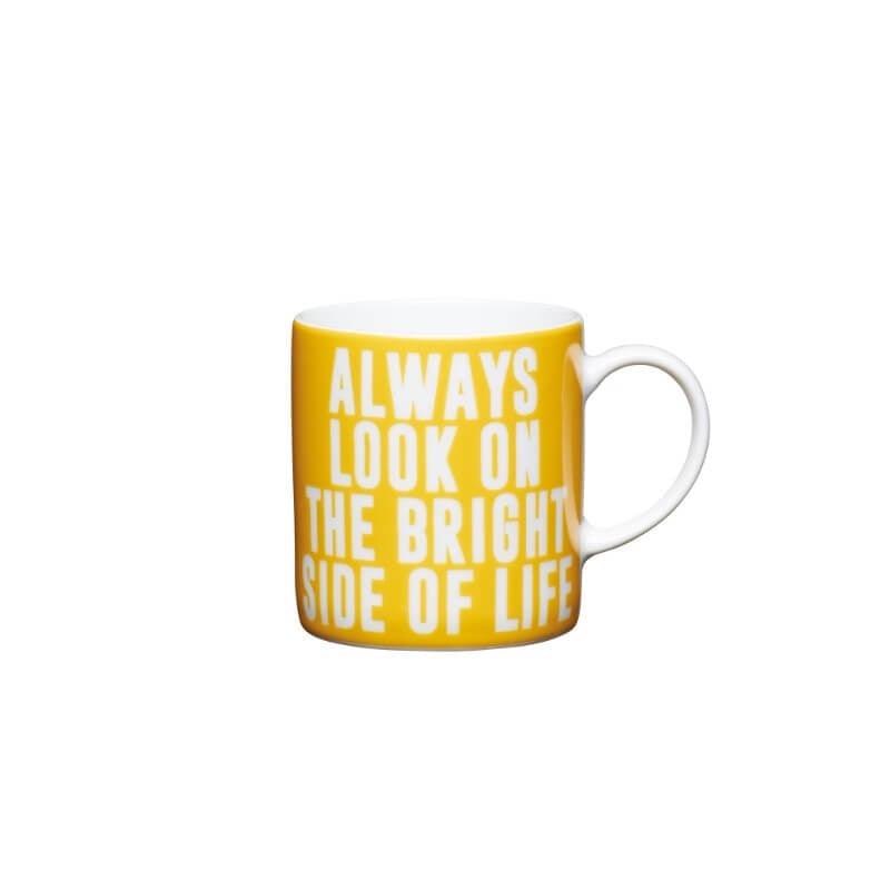 KitchenCraft Espresso Mug - "Always Look" - Potters Cookshop
