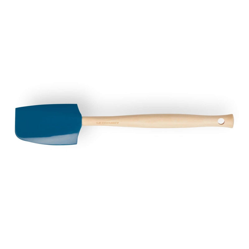 Le Creuset Craft Medium Silicone Spatula - Deep Teal - Potters Cookshop