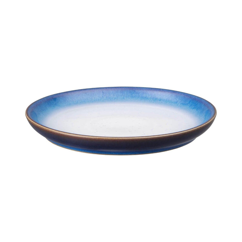 Denby Blue Haze Medium Coupe Plate - 21cm - Potters Cookshop
