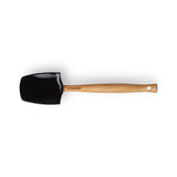 Le Creuset Craft Large Silicone Spatula Spoon - Black - Potters Cookshop