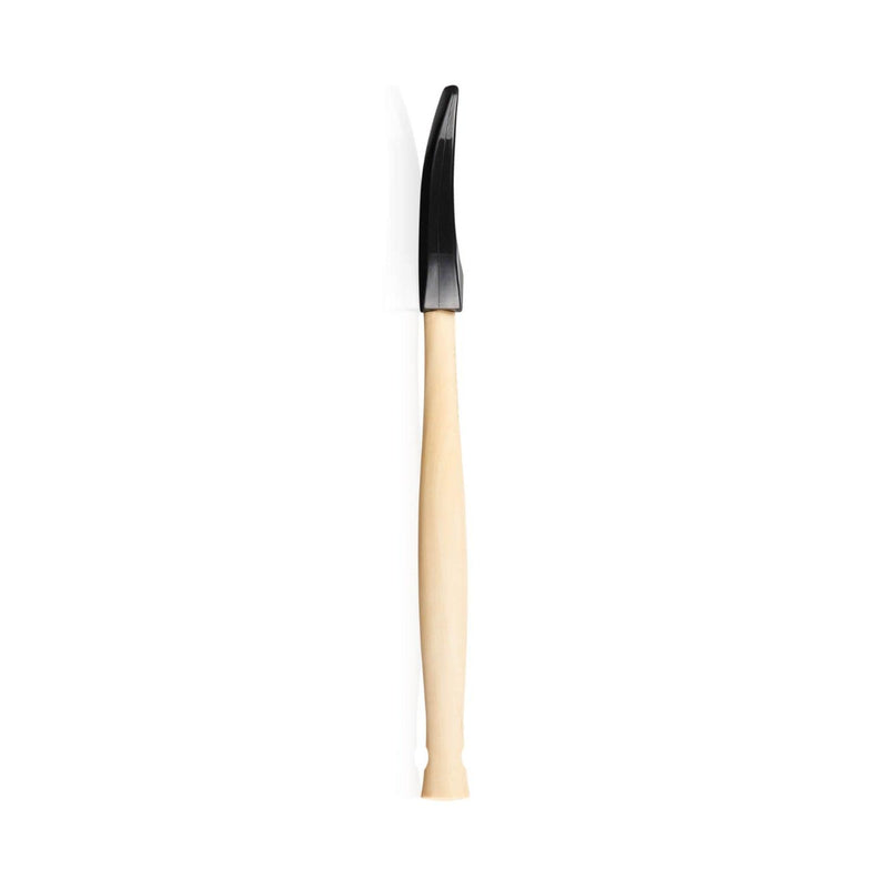 Le Creuset Craft Silicone Spatula Spoon - Black - Potters Cookshop