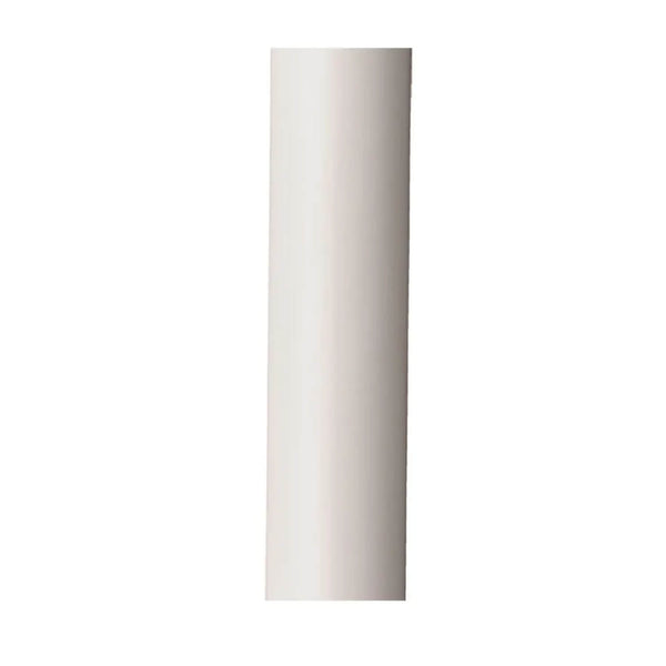 Cidex Rustic Tapered Candle - White