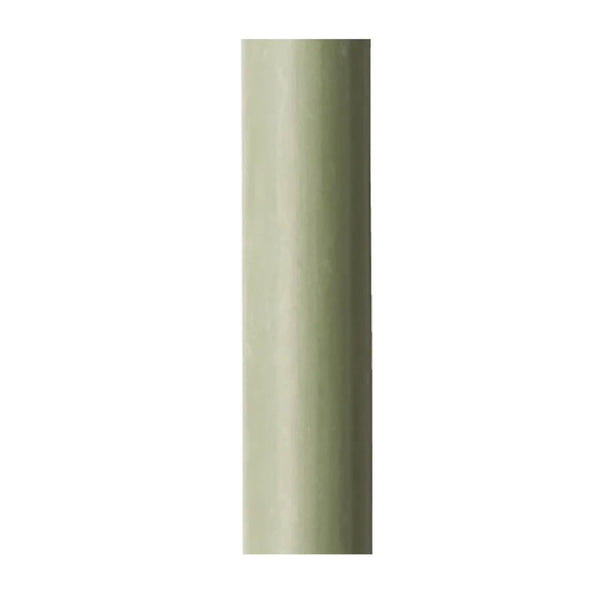 Cidex Rustic Tapered Candle - Dusty Green