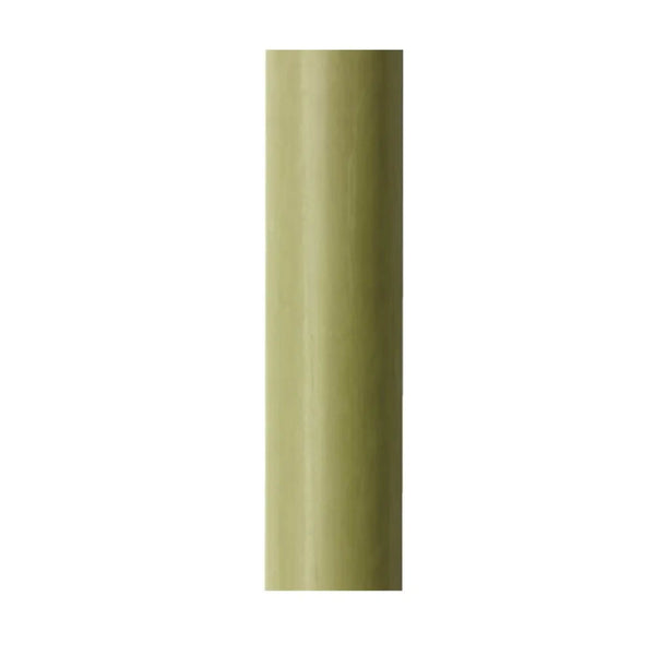 Cidex Rustic Tapered Candle - Moss Green