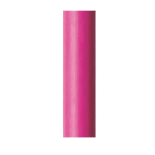 Cidex Rustic Tapered Candle - Hot Pink
