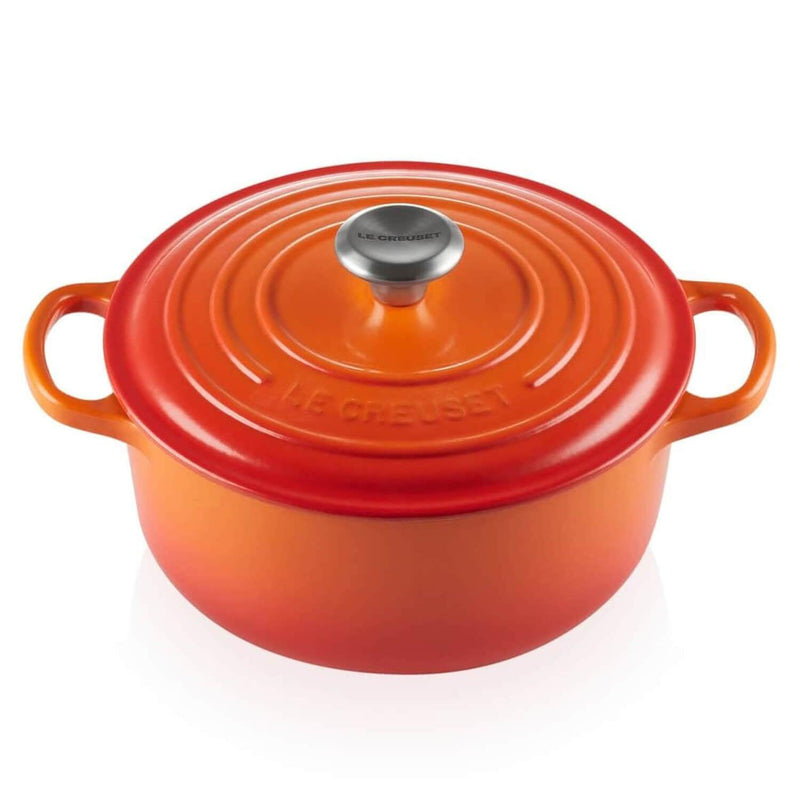 Le Creuset Signature 5 Piece Cast Iron Cookware Set - Volcanic - Potters Cookshop