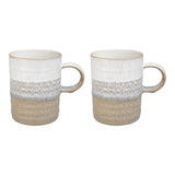 Denby Kiln Ridged Mug - Set of 2 - Potters Cookshop