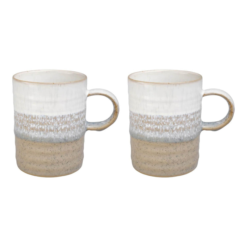 Denby Kiln Ridged Mug - Set of 2 - Potters Cookshop
