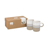 Denby Kiln Ridged Mug - Set of 2 - Potters Cookshop