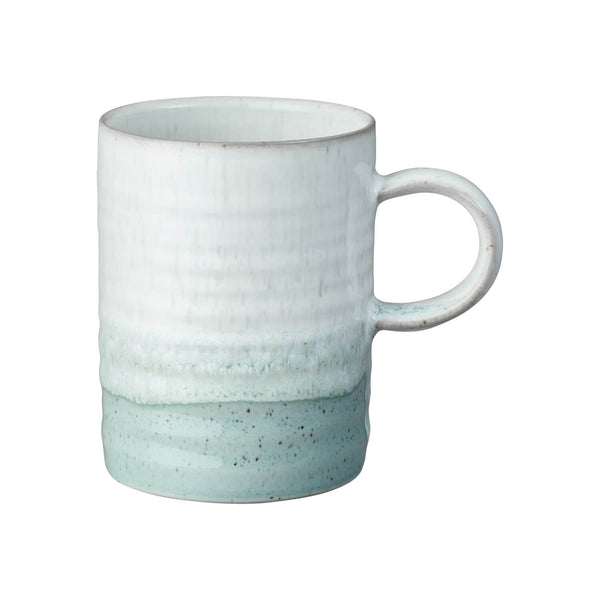 Denby Kiln 410ml Ridged Mug - Green