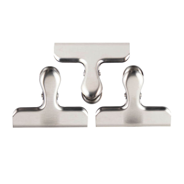 Taylor's Eye Witness 3 Piece Medium Bag Clip Set - Stainless Steel