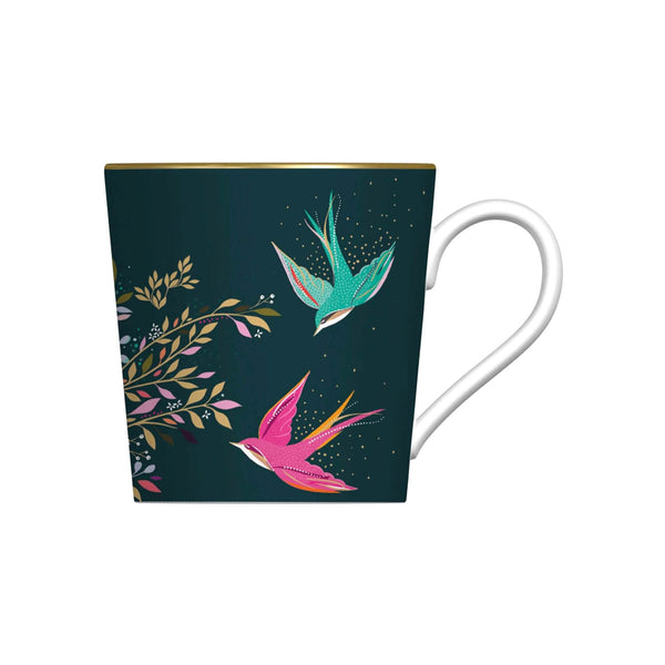 Sara Miller London Chelsea 340ml Mug - Dark Green