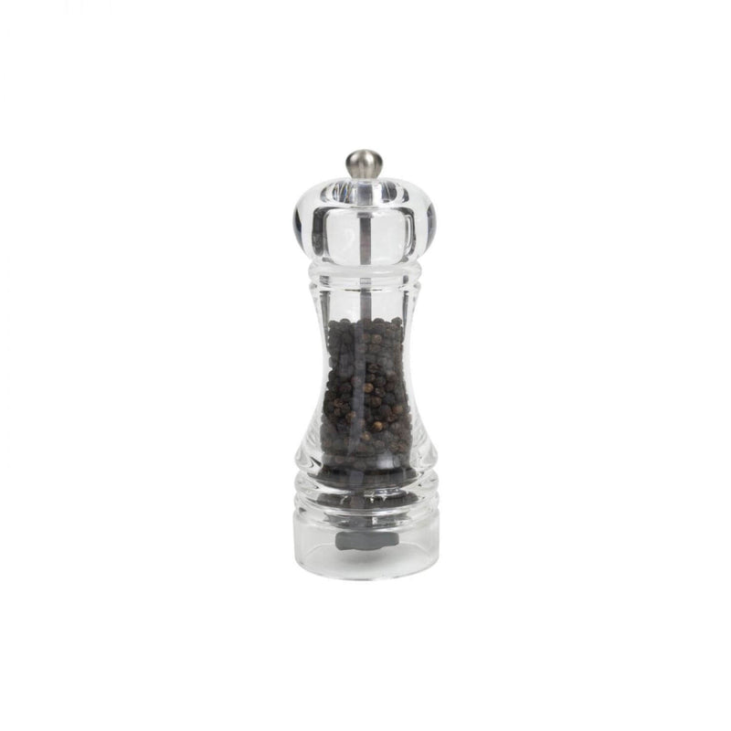 T&G Capstan 18cm Acrylic Pepper Mill - Clear